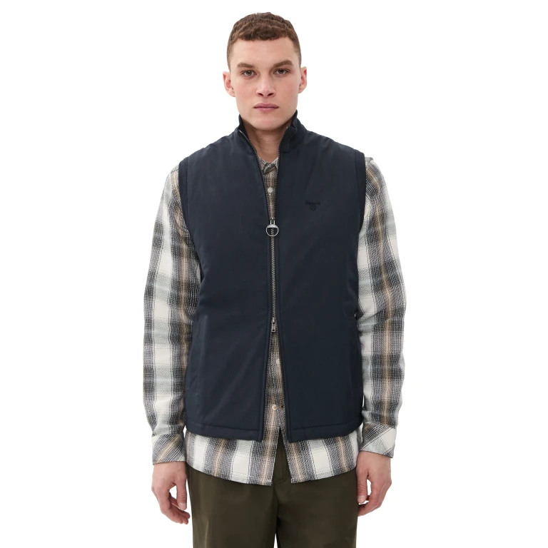 Barbour Dryburn Strickweste Navy XXL