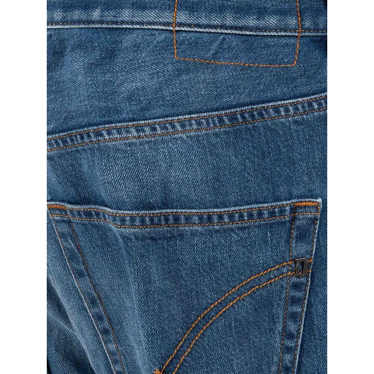 Dondup PACO PANTS Blue Cotton Jean - Men