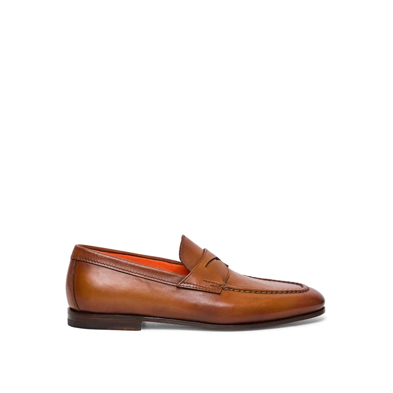Santoni Mocassins - Marron