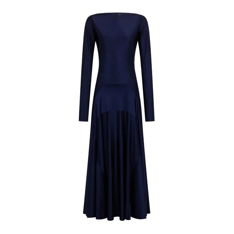 Rabanne Robe De Soirée - Bleu Foncé