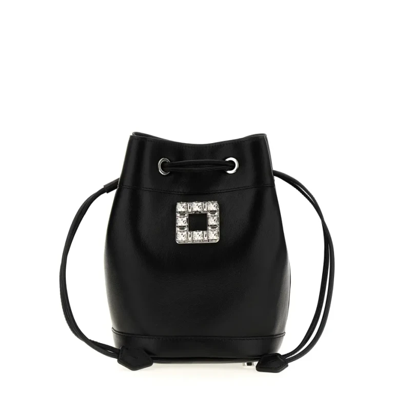 Trรจs Vivier Leather Bucket Bag