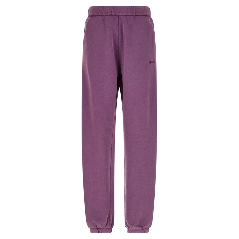 The Attico Purple Cotton Joggers (workout Pants) - Women