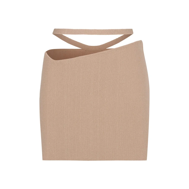 ANDREĀDAMO Knitted Mini Skirt