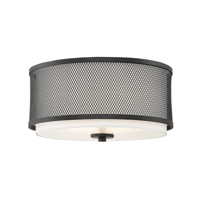 Trade Winds Fremont 3-Light Ceiling Light in Matte Black - TW80023-MBK