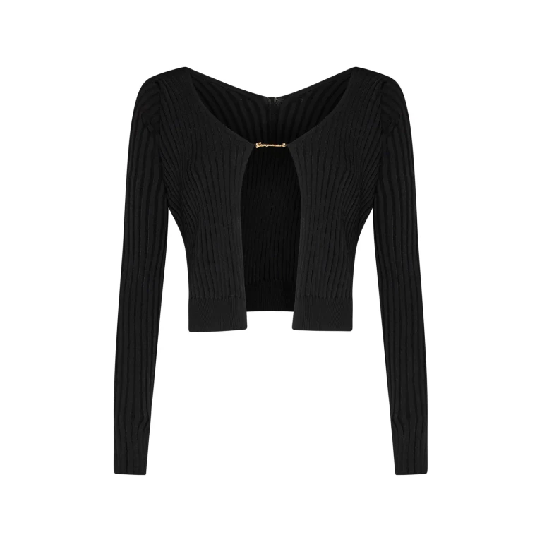 JACQUEMUS Top Woman color Black (213KN1082190990)