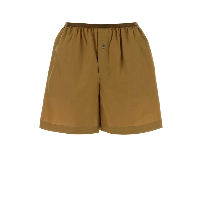 Buttoned Elasticated Shorts