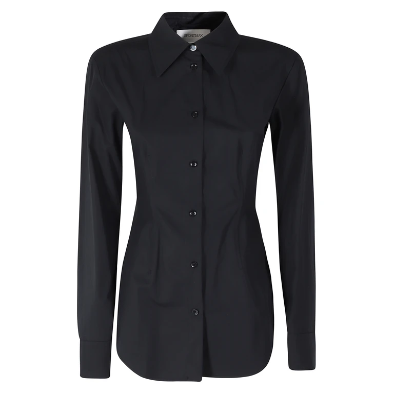 Sportmax Piacere Black Cotone Camicia - Women