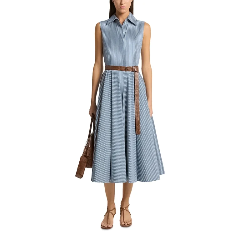 Michael Michael Kors Striped Shirt Dress