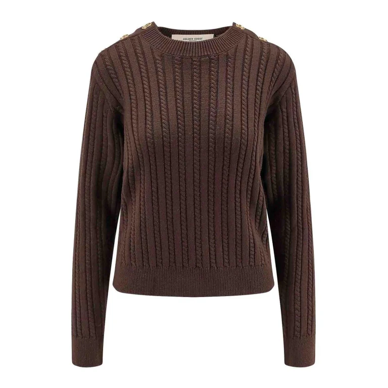 Golden Goose Pullover mit U-Boot-Ausschnitt - Camel