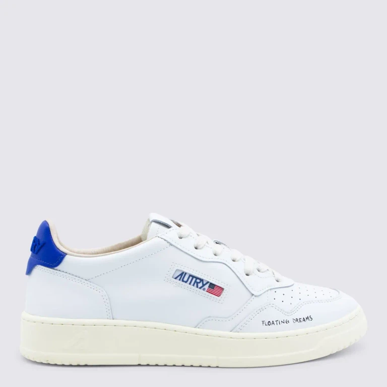 Autry White And Blue Sneakers