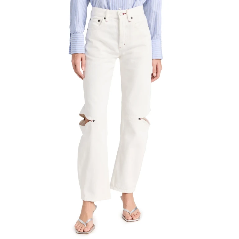 Still Here Cowgirl In Milk Jeans Milk 31