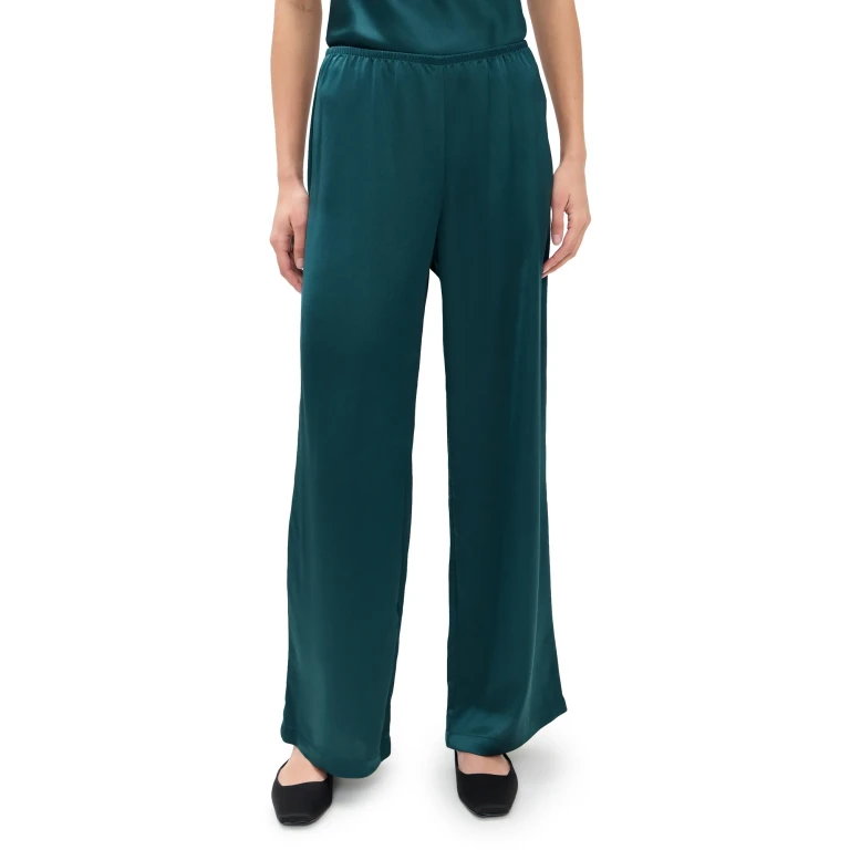 Leset Barb Wide Leg Pants Black L