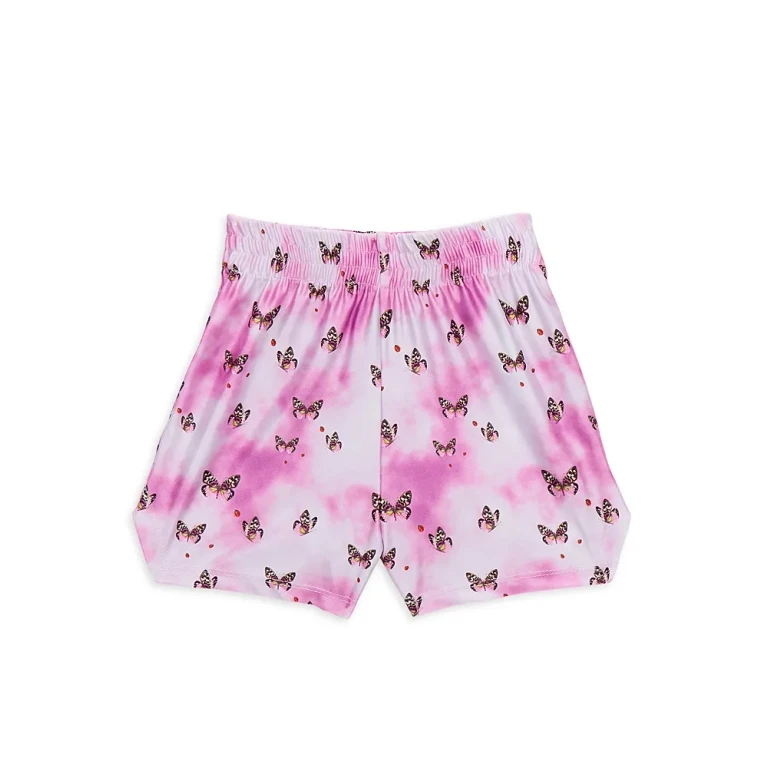 Terez Girls' Printed Gym Shorts - Little Kid, Big Kid
