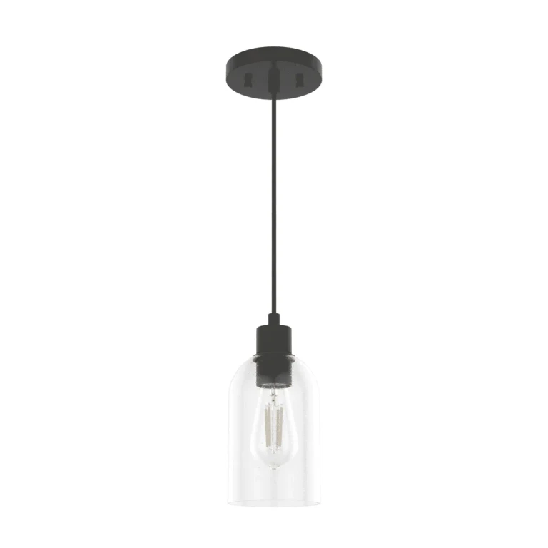 Noble Bronze One Light Mini Pendant from the Lochemeade Collection