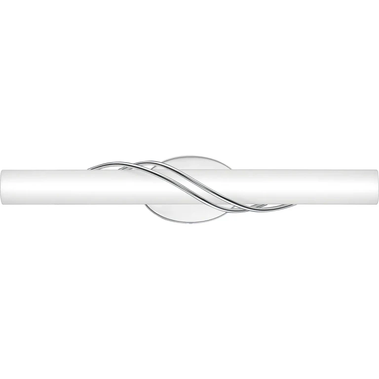 Serenade LED Bathroom Vanity Light in Polished Chrome