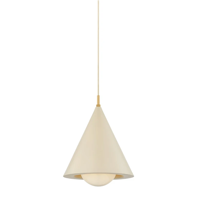 Aged Brass Pendant from the Jolene Collection