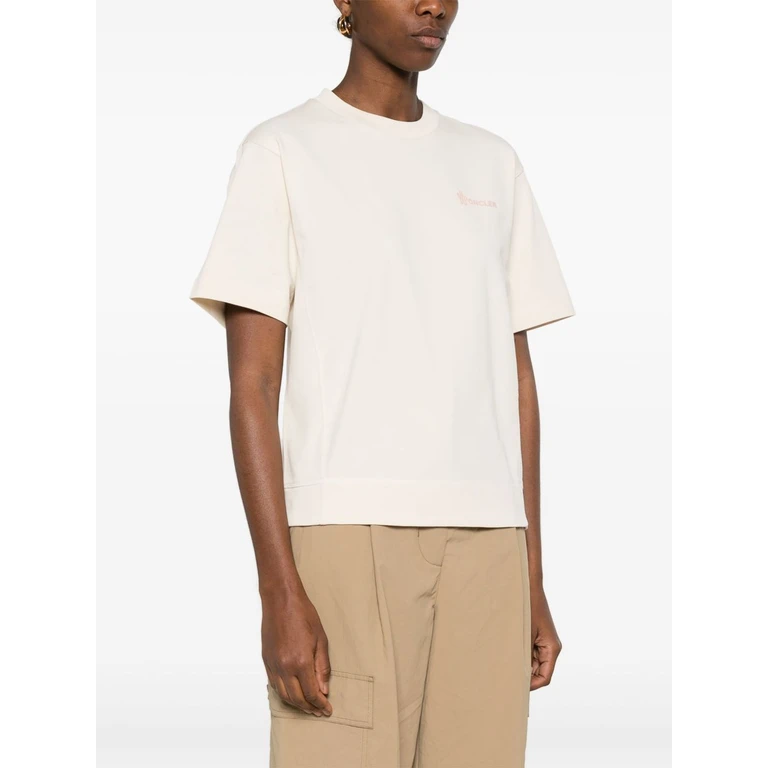 MONCLER GRENOBLE Logo cotton T-shirt Female XS