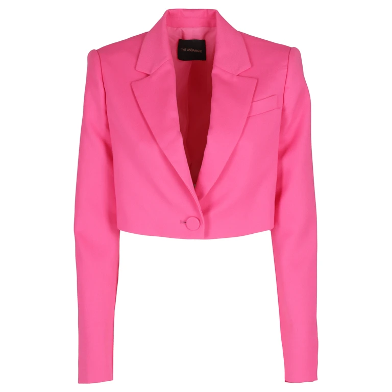 The Andamane Loulou Pink & Purple Poliestere Blazer - Women