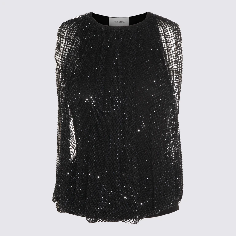 SportMax Top Black _pl Ea - Women