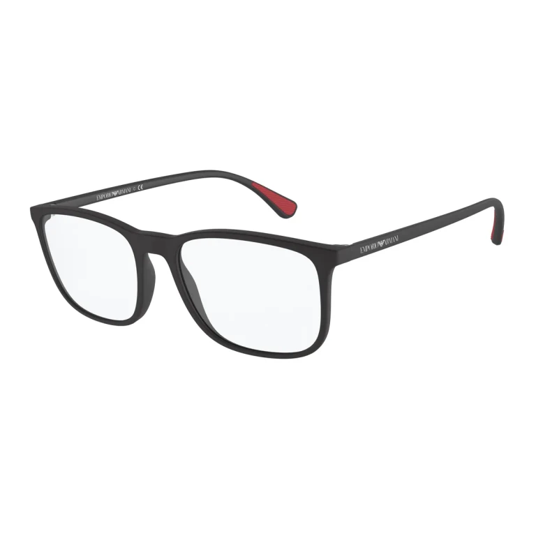 Emporio Armani Demo Square Mens Eyeglasses EA3177 5042 55