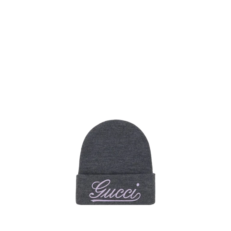 Gucci Logo Embroidery Beanie