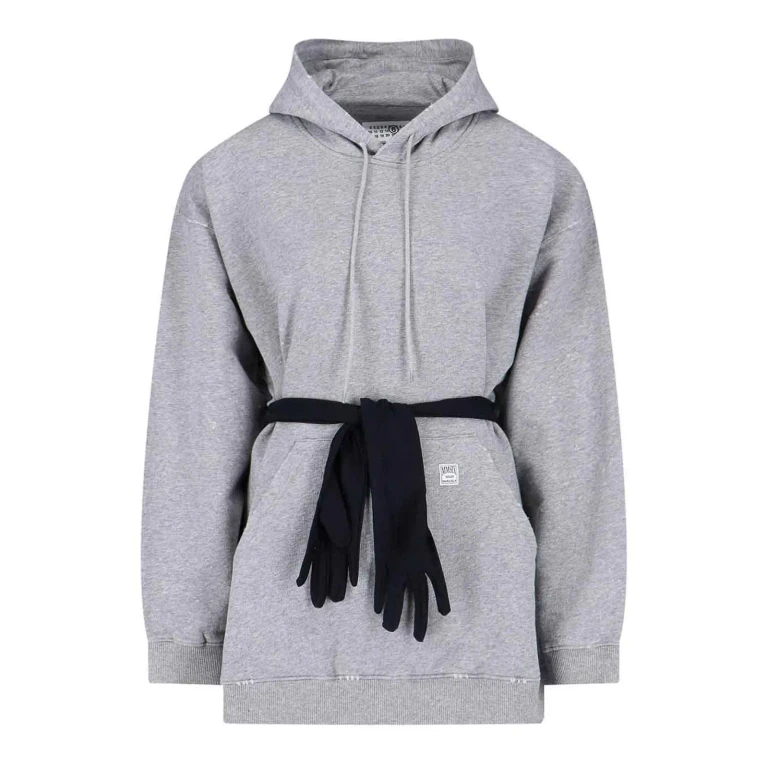 MM6 Maison Margiela Robe Courte - Gris