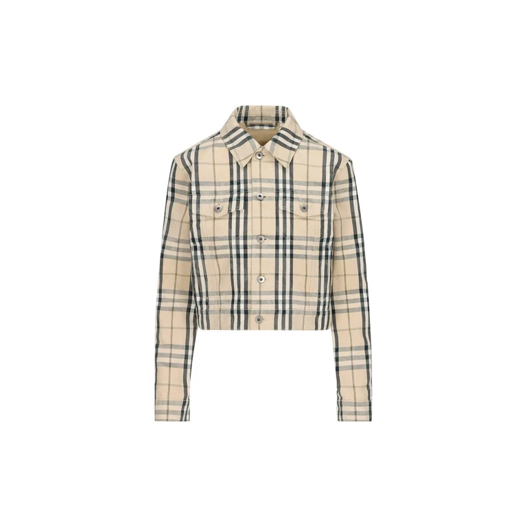 Burberry Embroidered Denim Jacket