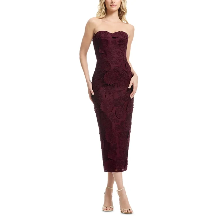 Dress the Population Shailene Sequin Sweetheart Dress