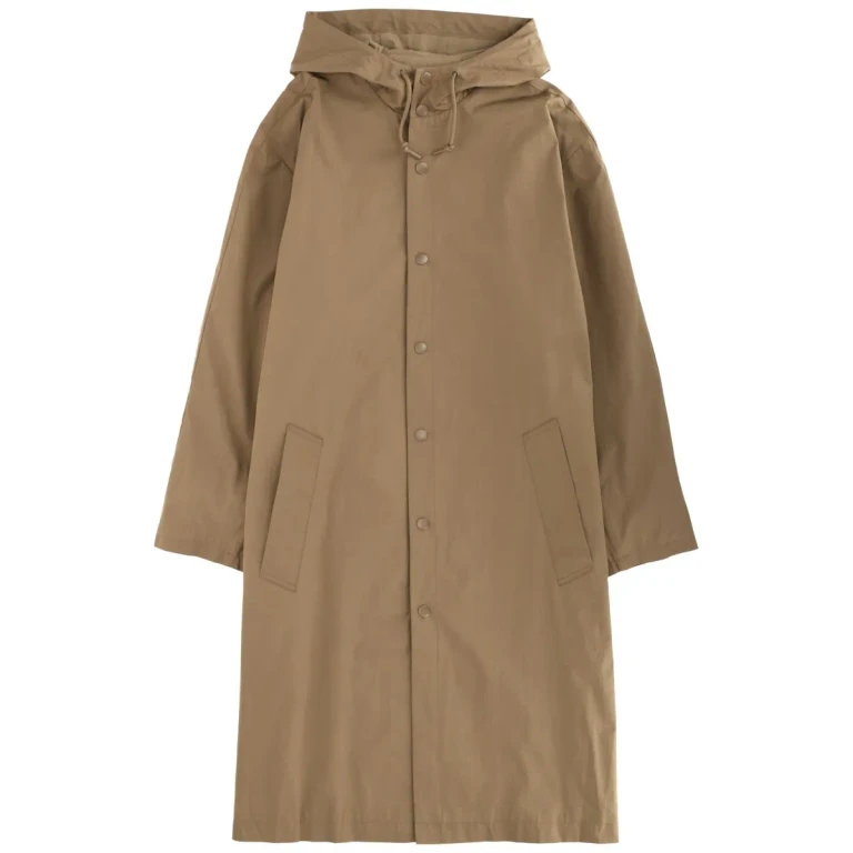 Monobi Hooded Trench Coat