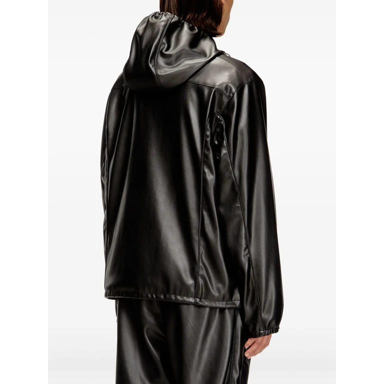 Diesel Jackets Black Outer Pl Vi Ea+innerpl+contwv - Men