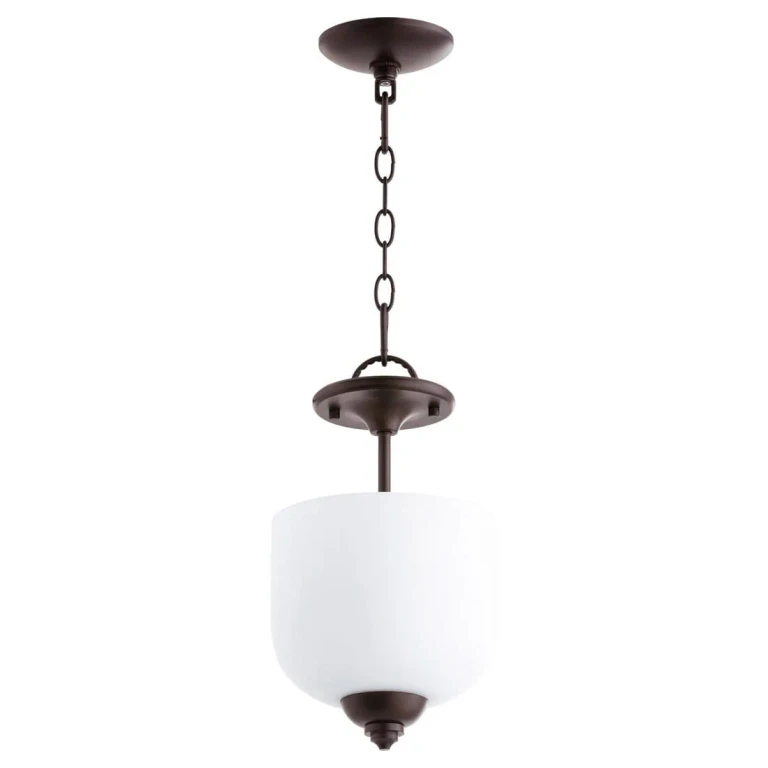 Quorum Richmond 3-Light Pendant Light in Oiled Bronze