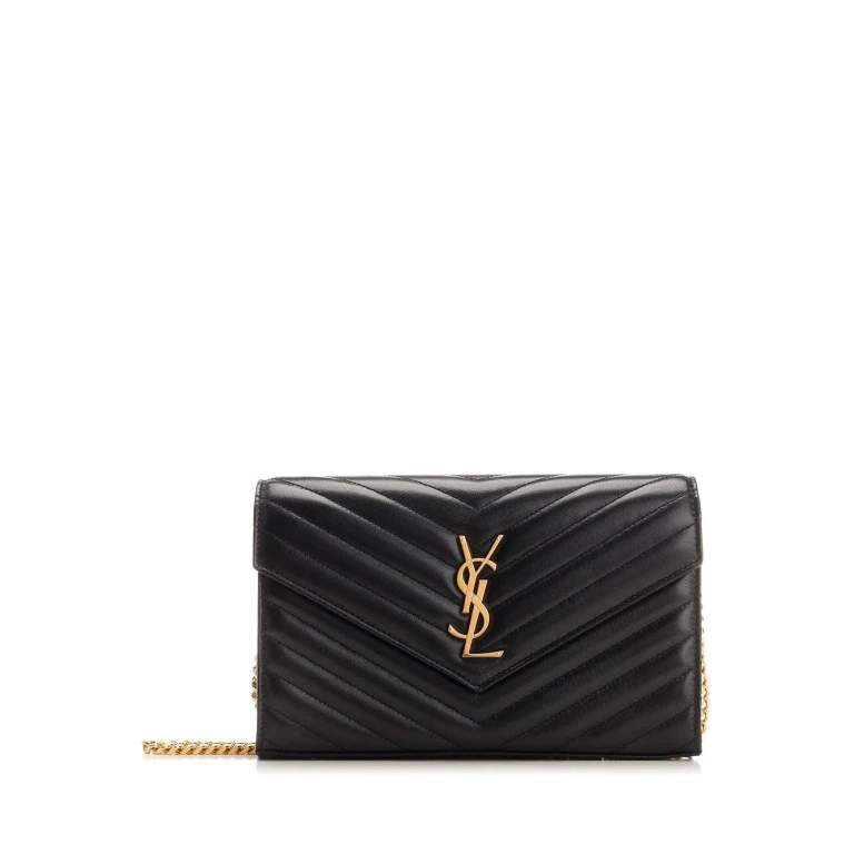 Saint Laurent Cassandre Matelass Hain Wallet