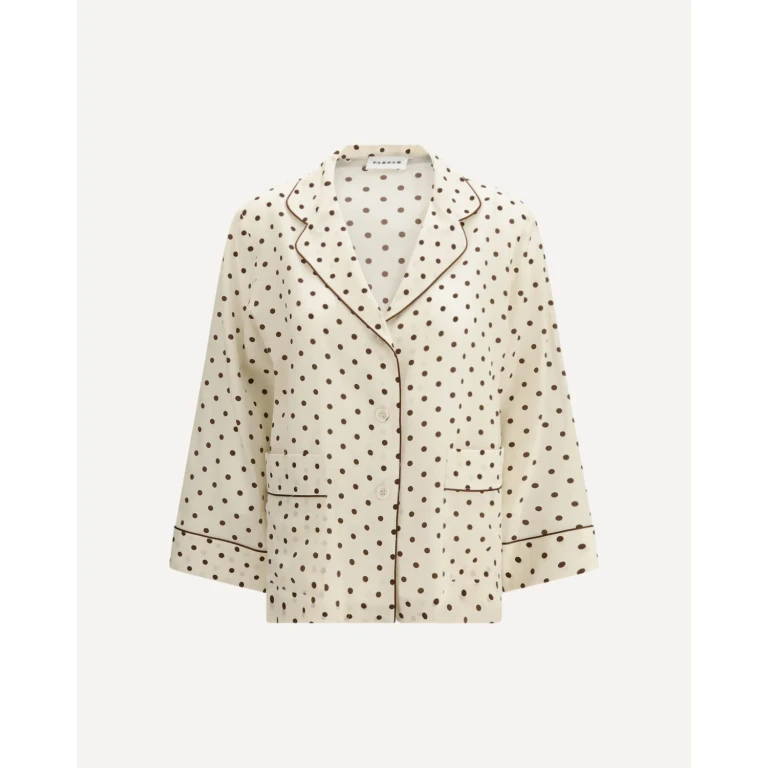 P. A.R. O.S. H. Polka-dot silk Shirt Female M