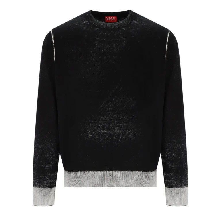 Diesel K-larence-b Black Crewneck Jumper