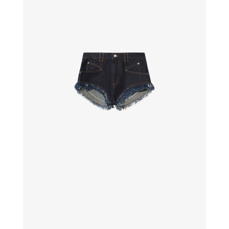 Isabel Marant Short Eneidala - レディース - Foncé Nuit