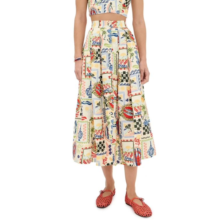 Hunter Bell Eva Skirt Coastal Conversation 0