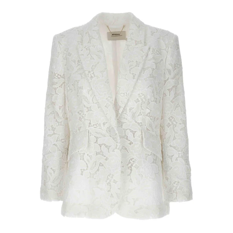 Zimmermann 西装外套 - Blanc