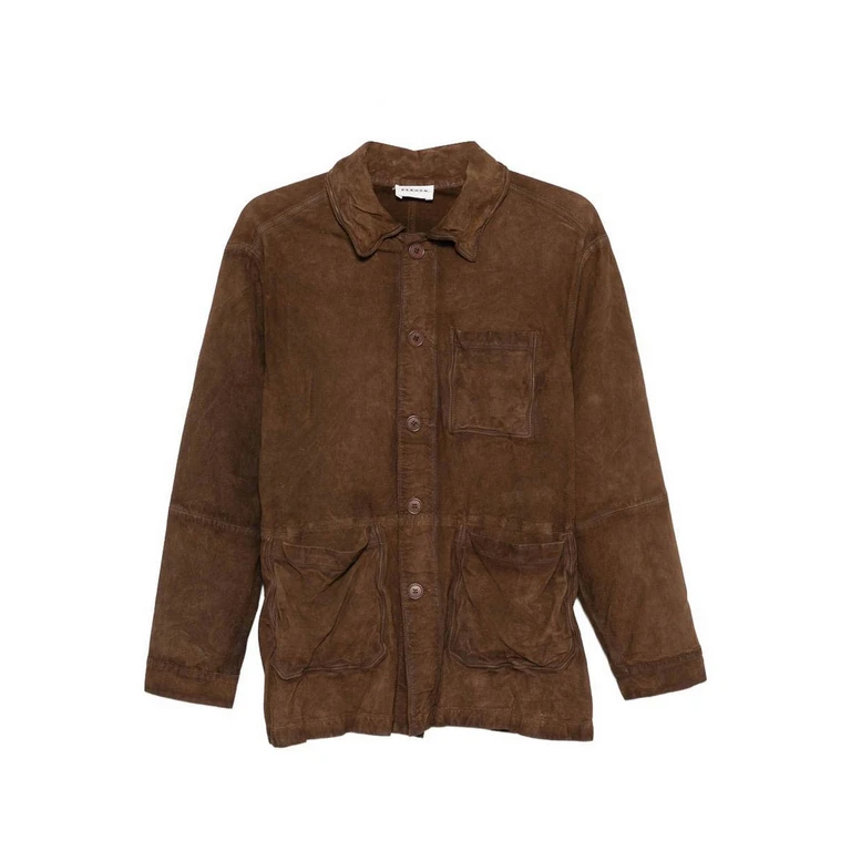 P. A.R. O.S. H. Blouson En Cuir - Marron