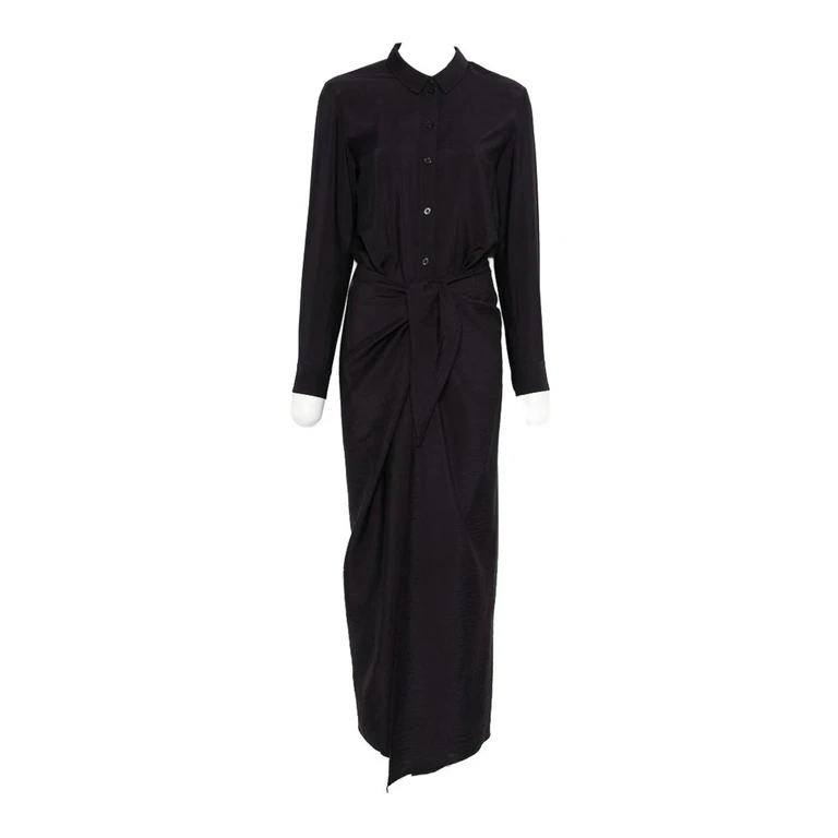 Emporio Armani Robe Au Genou - Bleu