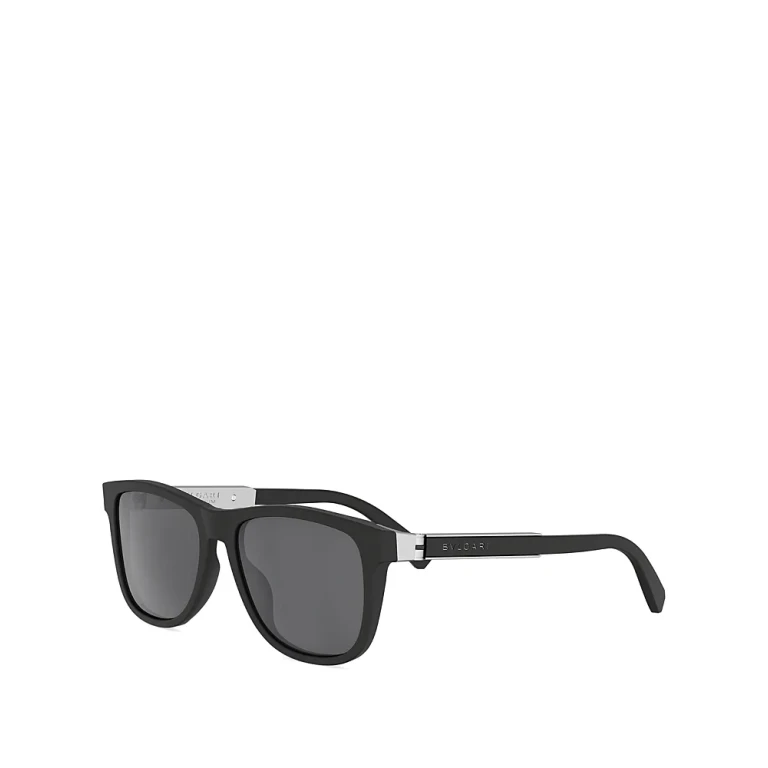 Bvlgari Aluminium Square Sunglasses, 54mm