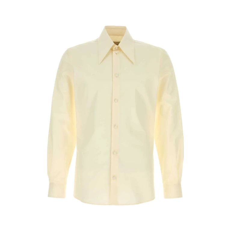 Valentino Garavani Cream Poplin Shirt