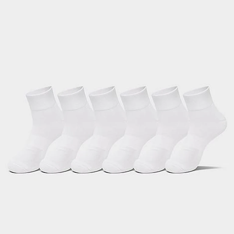 Men's Sonneti Quarter Socks (6-Pack) in Black
