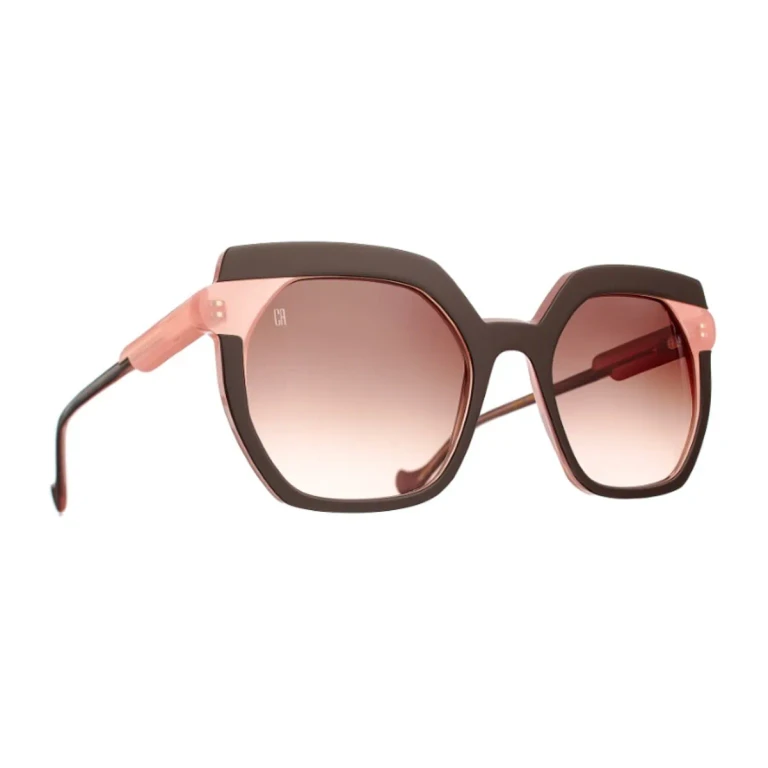 Caroline Abram Niva 793 Vert/ Rose Sunglasses