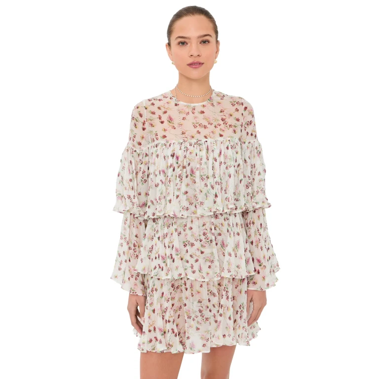 Alix of Bohemia Vienna Wild Garden Dress White S
