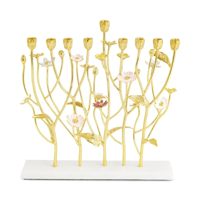 Michael Aram Wildflowers Menorah