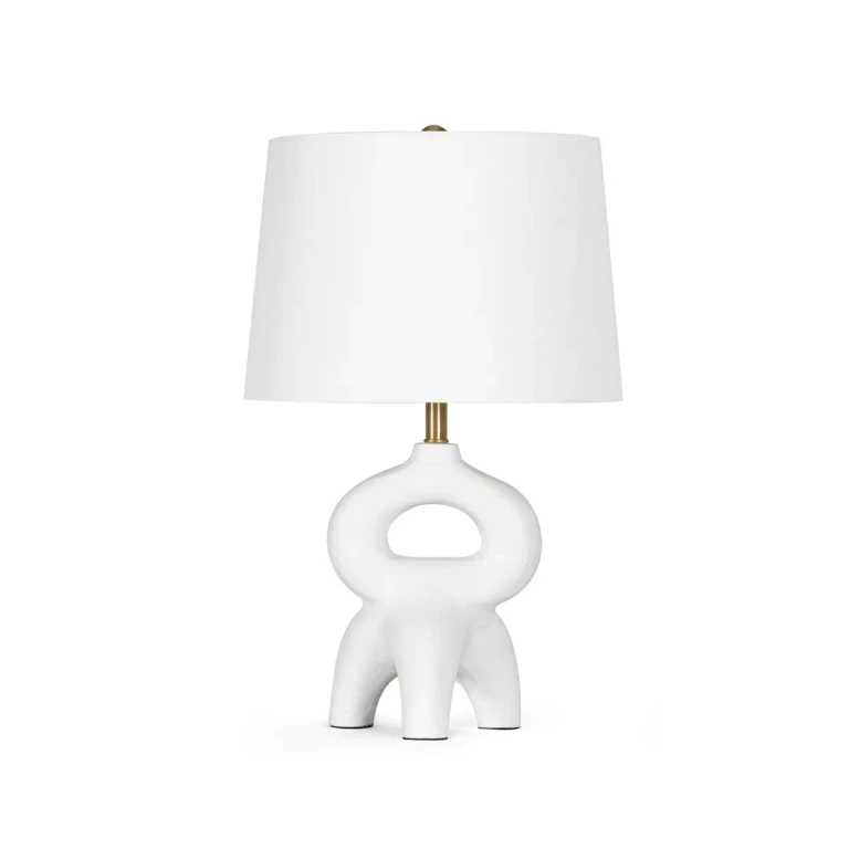 White Table Lamp from the Jacob Collection