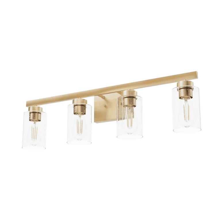 Alturas Gold Four Light Vanity from the Hartland Collection