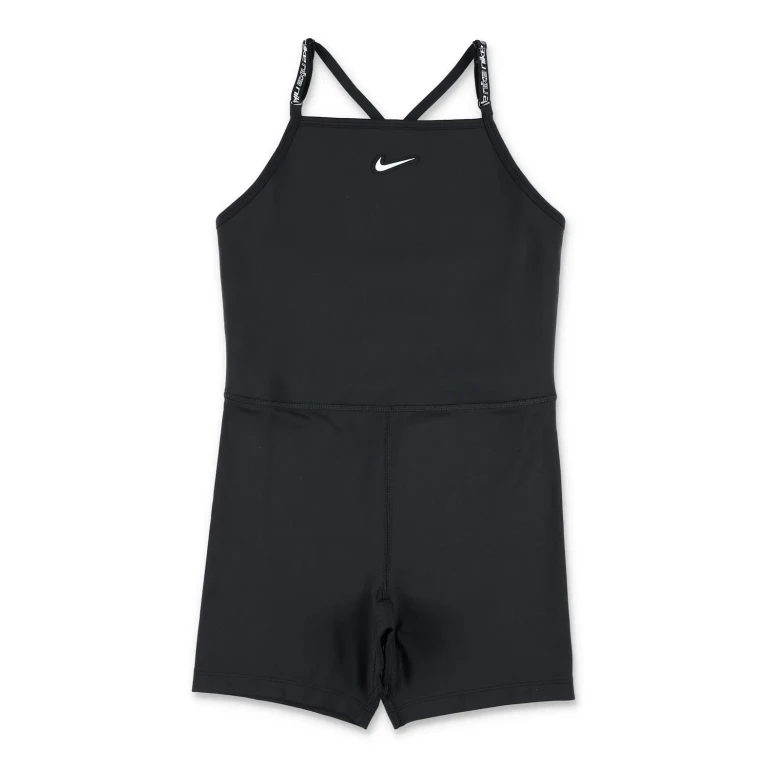 Boy's Technical Fabric Playsuit with Criss-Cross Logo Straps (IF1698010)