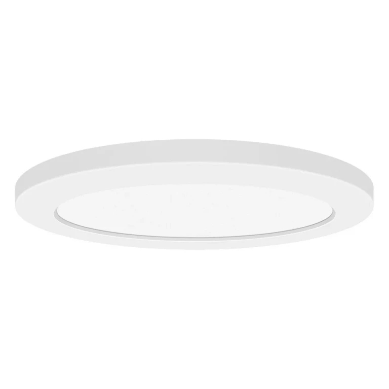 White LED Flush Mount from the Slim Collection