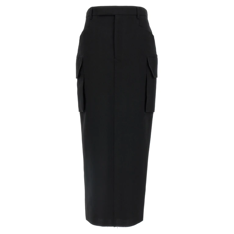 Skirt Woman color Black (RP02E4379WGP09)